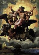 RAFFAELLO Sanzio The Vision of Ezekiel painting